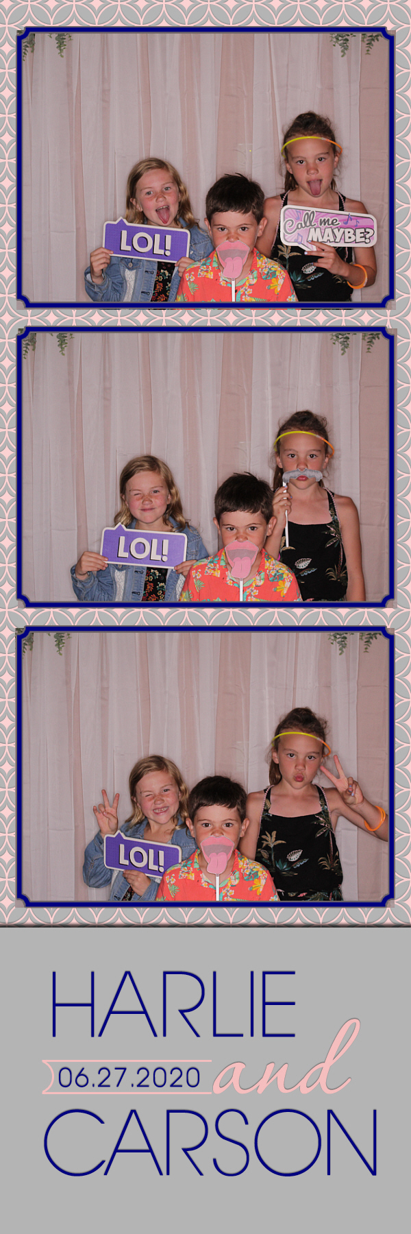 Carson and Harlie's Wedding | View more photos from the event at gallery.photoboothbillings.com/u/PhotoBoothBillings/Carson-and-Harlies-Wedding